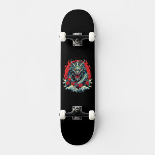 Dragon Japans in De Golven Persoonlijk Skateboard