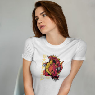 Dragon Japanse monster Anime T-shirt
