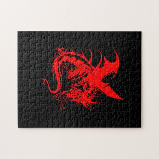 DRAGON JIGSAW PUZZLE LEGPUZZEL (Horizontaal)