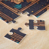 Dragon Jigzaag Puzzle Legpuzzel (Zijkant)