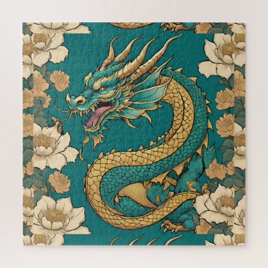 Dragon Jigzaag Puzzle Legpuzzel (Verticaal)