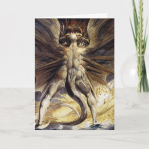 Dragon Kaart / Halloween Feestuitnodiging