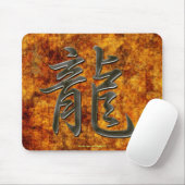 Dragon Kanji Year of the Dragon Art Mousepad Muismat (Met muis)