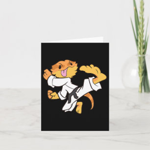 Dragon Karate Samurai Lizard Bearded Drago Kaart