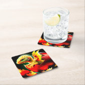 Dragon Kartonnen Onderzetters (Insitu)