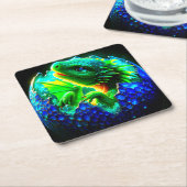 Dragon Kartonnen Onderzetters (Schuin)