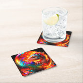 Dragon Kartonnen Onderzetters (Insitu)