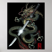 Dragon katana3 poster (Voorkant)