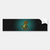 Dragon Katana 4 Bumpersticker (Voorkant)