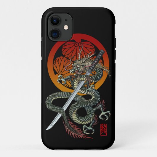 Dragon katana aoi 2 Case-Mate iPhone case (Achterkant)