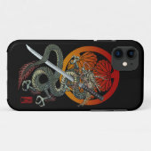 Dragon katana aoi 2 Case-Mate iPhone case (Achterkant (horizontaal))