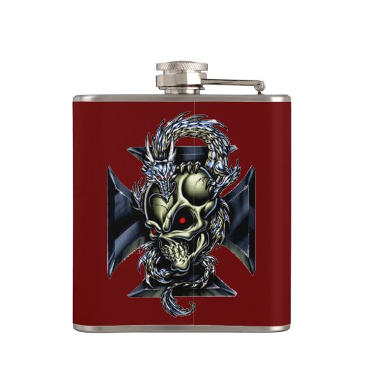 Dragon Keeper Heupfles (Achterkant)