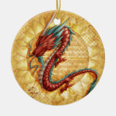 Dragon Keramisch Ornament (Voorkant)