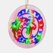 Dragon Keramisch Ornament (Links)
