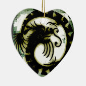 Dragon Keramisch Ornament (Rechts)