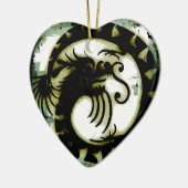 Dragon Keramisch Ornament (Links)