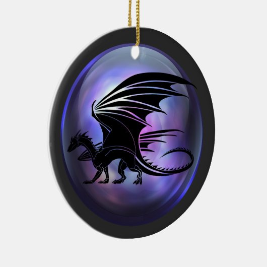 Dragon Keramisch Ornament (Rechts)