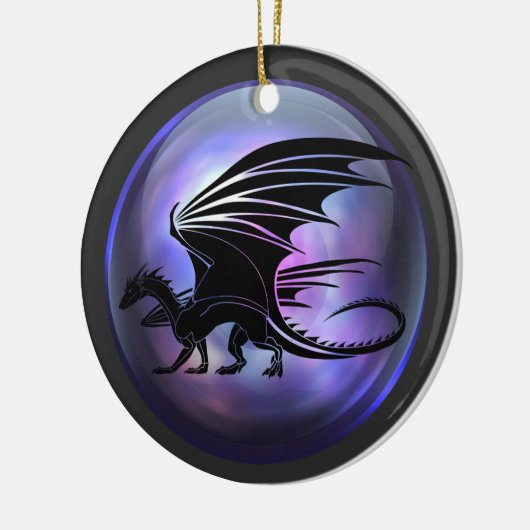 Dragon Keramisch Ornament (Links)