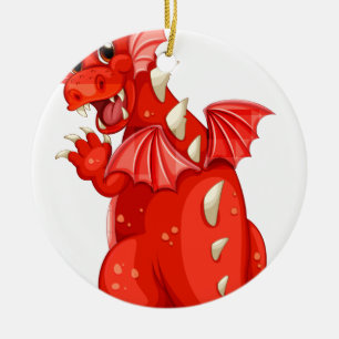 Dragon Keramisch Ornament