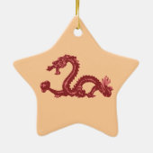 Dragon Keramisch Ornament (Achterkant)