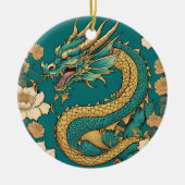 Dragon keramisch Ornament (Voorkant)