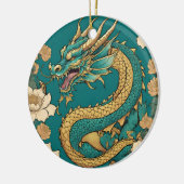 Dragon keramisch Ornament (Links)