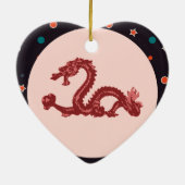 Dragon Keramisch Ornament (Achterkant)