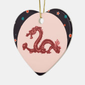 Dragon Keramisch Ornament (Links)