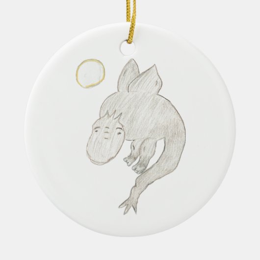 Dragon Keramisch Ornament (Voorkant)