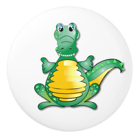 Dragon Keramische Knop (Voorkant)