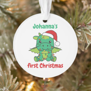 Dragon Kerstwinter, eerste kerstdag Ornament