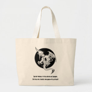 Dragon Ketchup 1 Grote Tote Bag