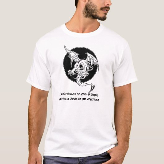 Dragon Ketchup 1 T-shirt (Voorkant)