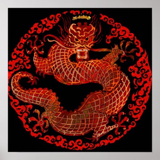 Dragon King Print (Voorkant)