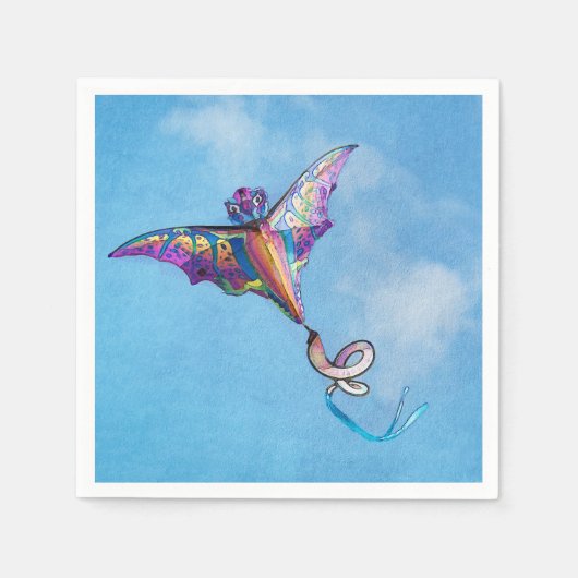 Dragon Kite Servet (Voorkant)