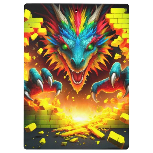 Dragon Klembord (Achterkant)