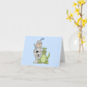 Dragon Knight - Blank Kaart (Gele Bloem)