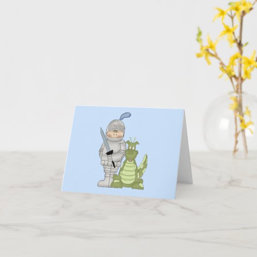 Dragon Knight - Blank Kaart (Gele Bloem)