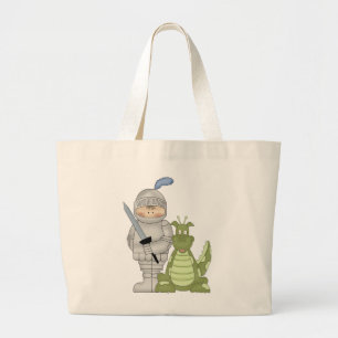 Dragon Knight Grote Tote Bag