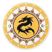 Dragon Knot 2 Keramische Knop (Voorkant)