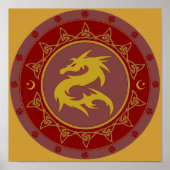 Dragon Knot 7 Poster (Voorkant)