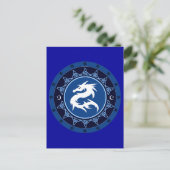 Dragon Knot Briefkaart (Staand voorkant)