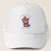 Dragon koppige deal met het schattig Schattig grap Trucker Pet (Voorkant)
