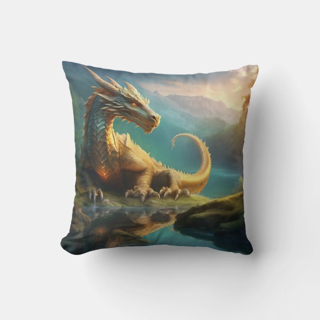Dragon Kussen (Voorkant)
