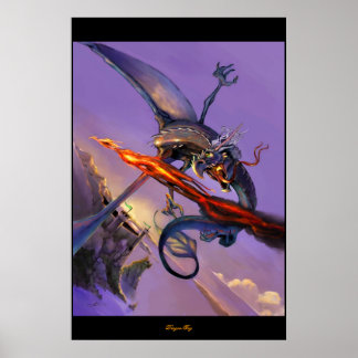 Dragon Label Poster