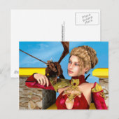 Dragon Lady Briefkaart (Voorkant / Achterkant)