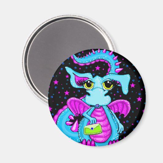 Dragon Lady Magneet (Voorkant / Achterkant)