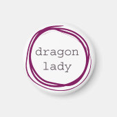 Dragon Lady Magneet (Voorkant)