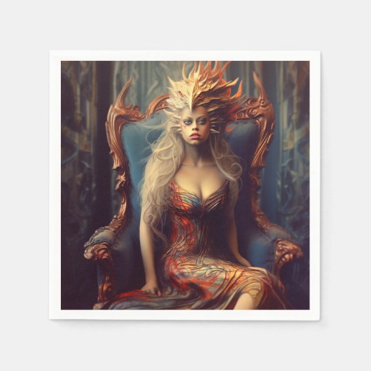 Dragon Lady Servet (Voorkant)