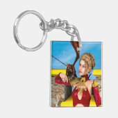 Dragon Lady Sleutelhanger (Voorkant Links)